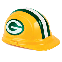 Green Bay Packers Team Hard Hat | Customhardhats.com 